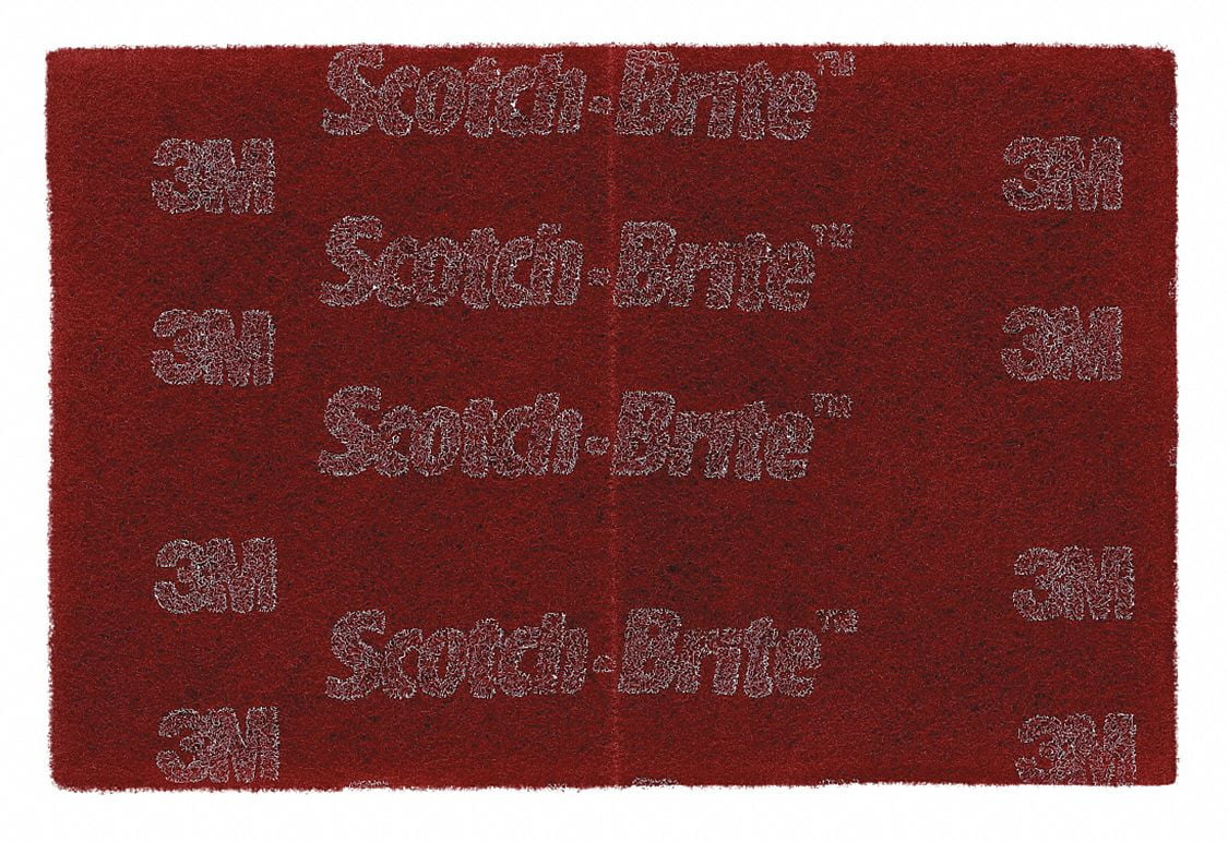 Hand PK60 in W, 6 Scotch-Brite Sanding 7010365700 9 L, Pad, in