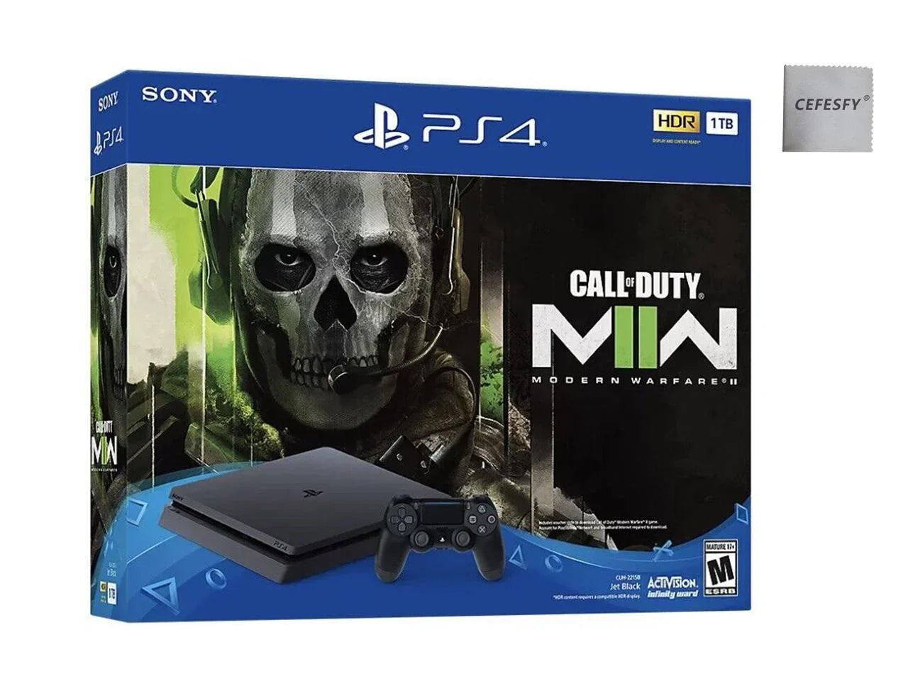 PlayStation Console II Cefesfy Bundle, 4 Duty Call of Warfare Modern