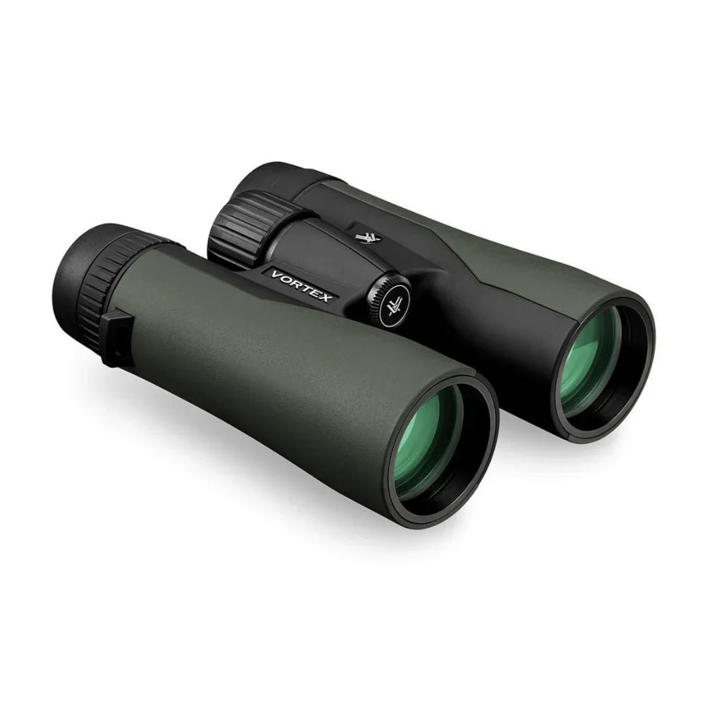 10x42 Vortex Prism & Vortex Hat Crossfire Binoculars HD Strap w/Floating Roof