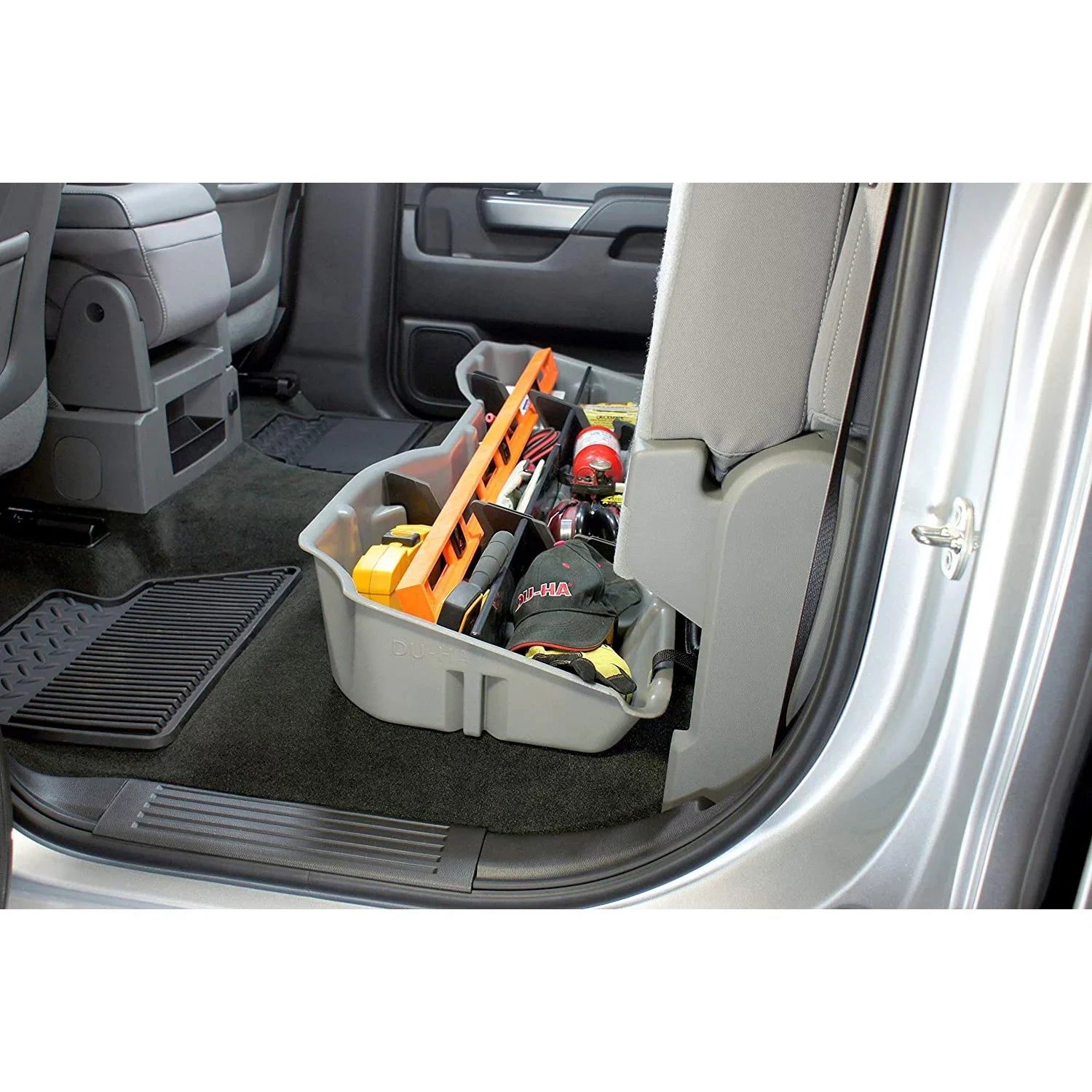 Organizer GMC Container Seat Gun Storage Truck DU-HA Under Rack 2014-18 Chevy