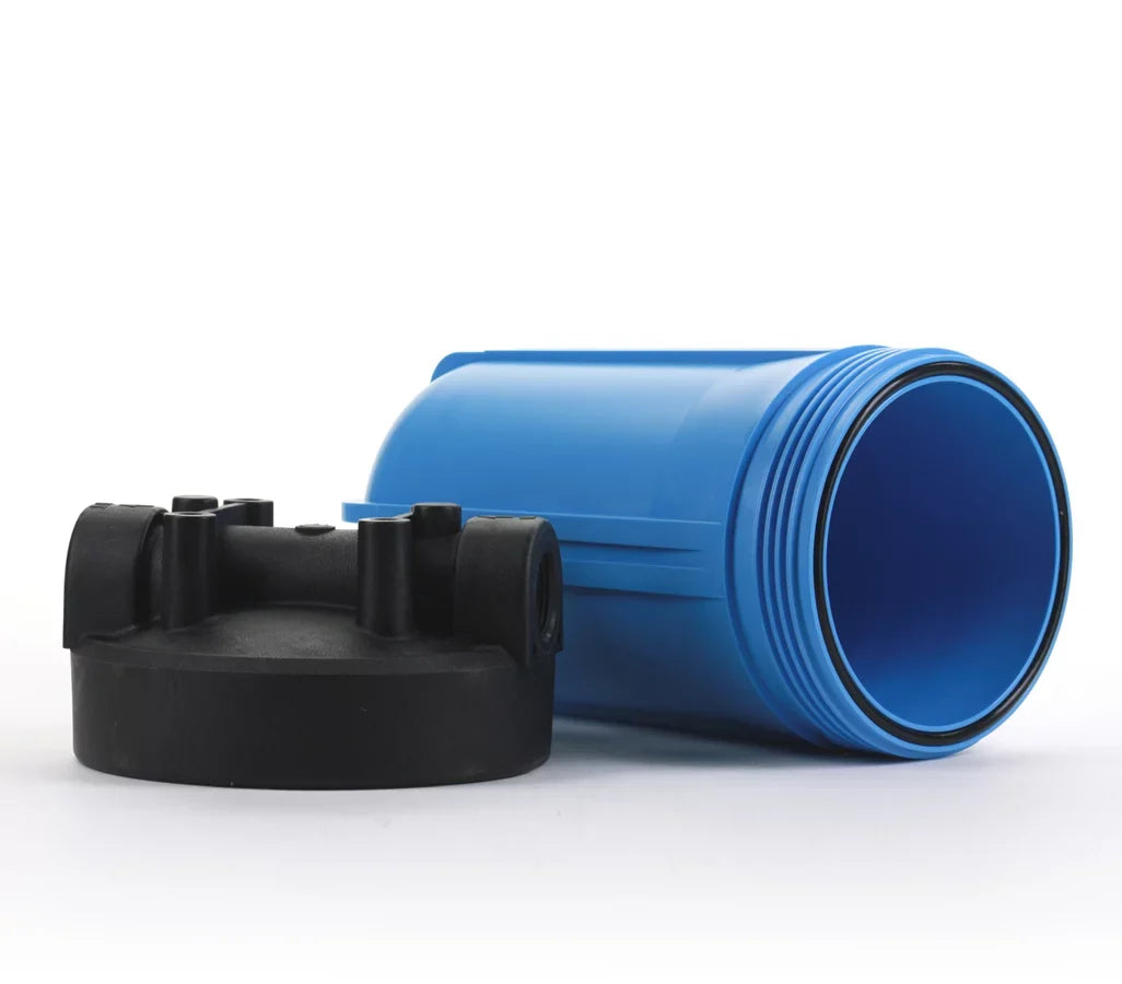 10" listed Ports Housing Filter Water 1" NSF HF45-10BLBK10 Hydronix -