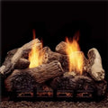 with Ventless BTU Logs Ready 37,000 Natural Gas Remote Monessen Blaze Natural Berkley Burner Gas 24" Oak