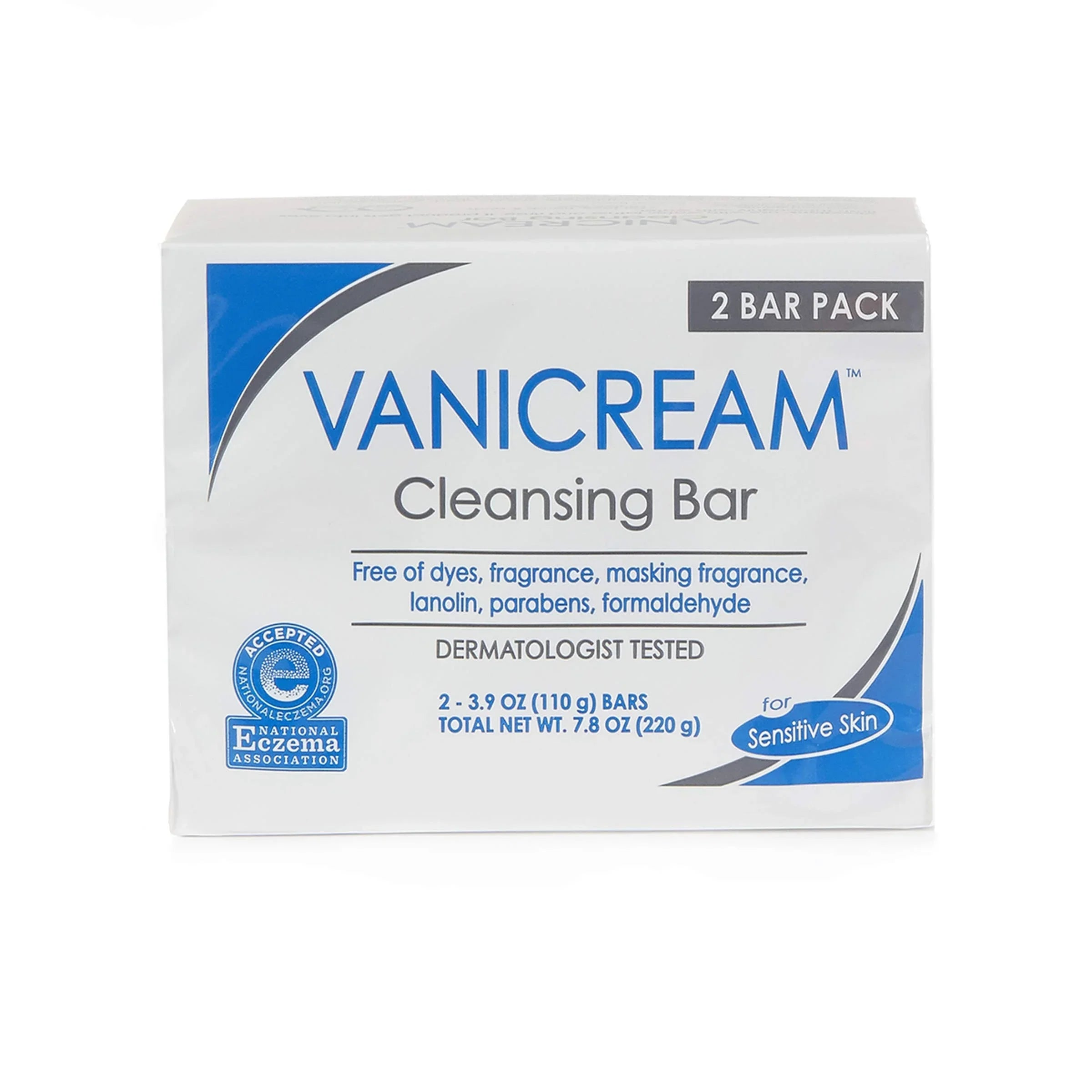 Bar Vanicream, Fragrance Pack Sensitive 7.8 Ounce. Gently And Sulfate 3.9 And Cleansing Skin Of Cleanses For Moisturizes Gluten 2, Free