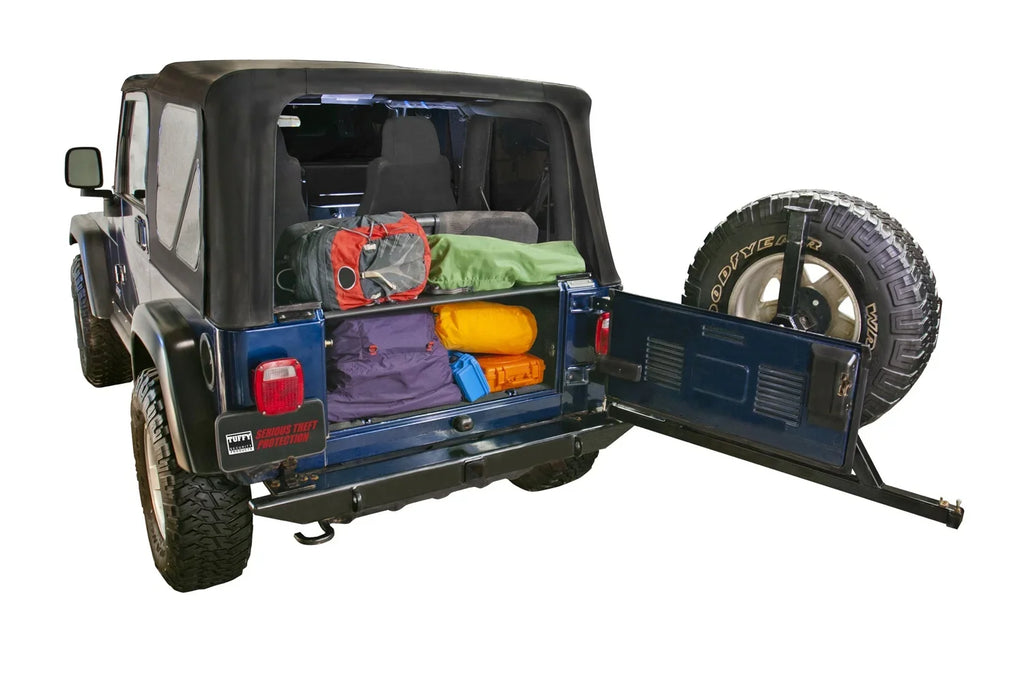 296-01 Black; 1997-2006 Security Wrangler Products Classic TJ Enclosure; Jeep Tuffy