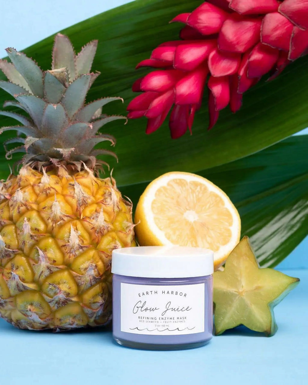 2 mask fl Earth red seaweed Juice enzymes Harbor fruit enzyme | Glow refining oz