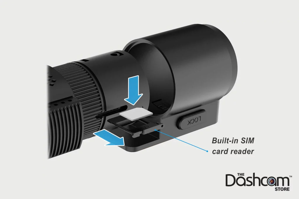 & Dual BlackVue Rear Cam DR750-2CH-LTE Front 4G-LTE Dash Lens w/ BlackVue Memory + Card Built-In 256GB