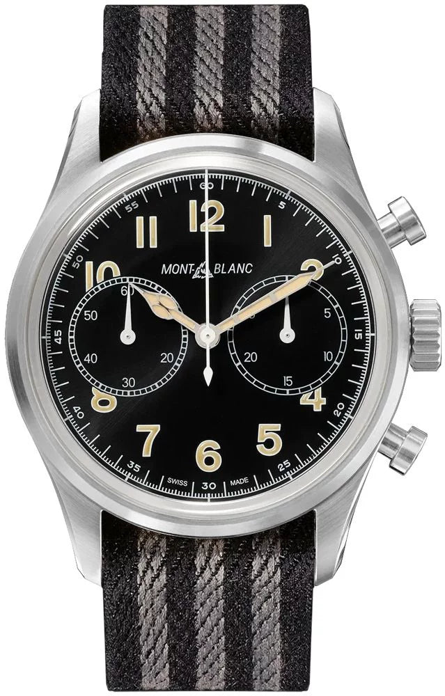 Chronograph Men's MontBlanc 117835 Automatic Watch 1858