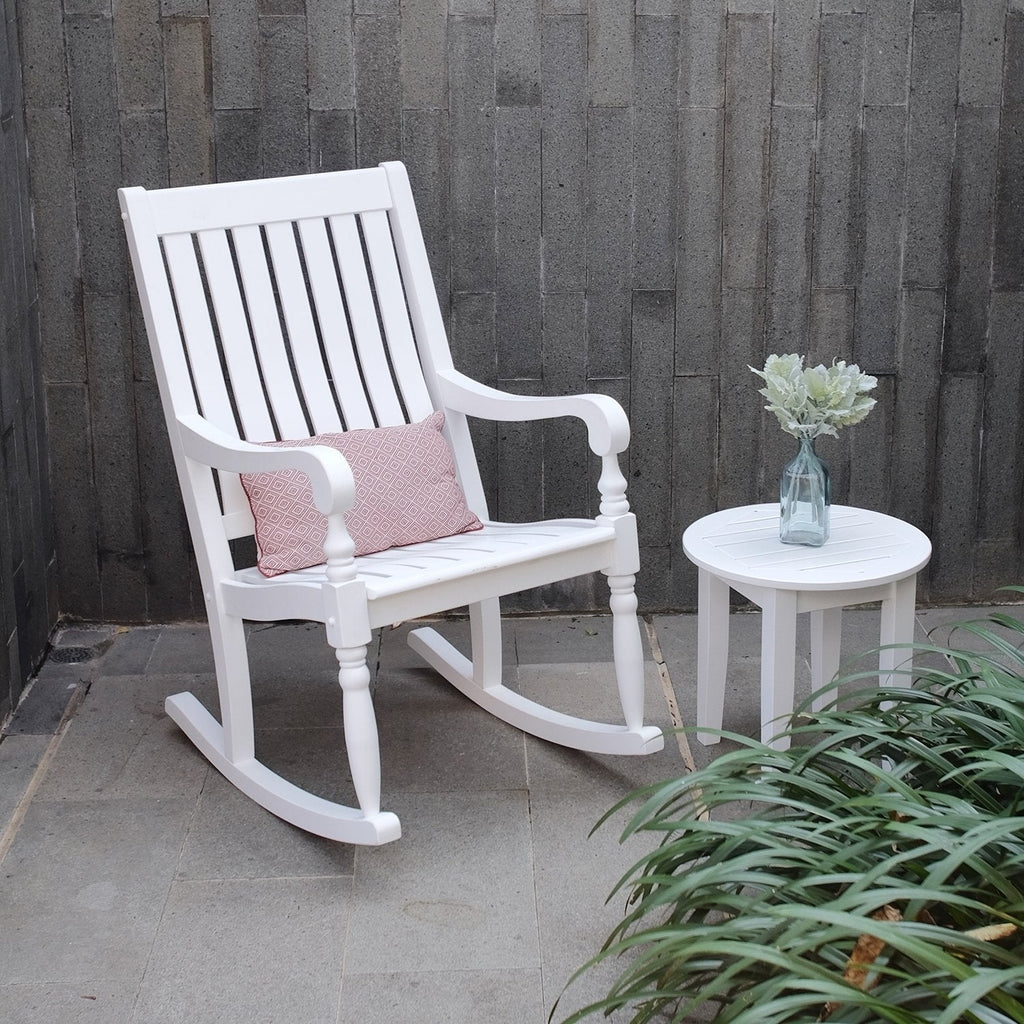 rocker porch mahogany cambridge lyon casual white