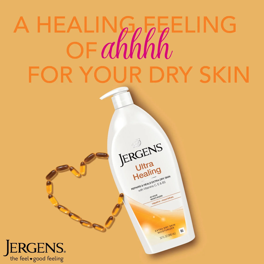 Dry Oz Moisturizer, 32 Ultra Healing Jergens Skin Extra