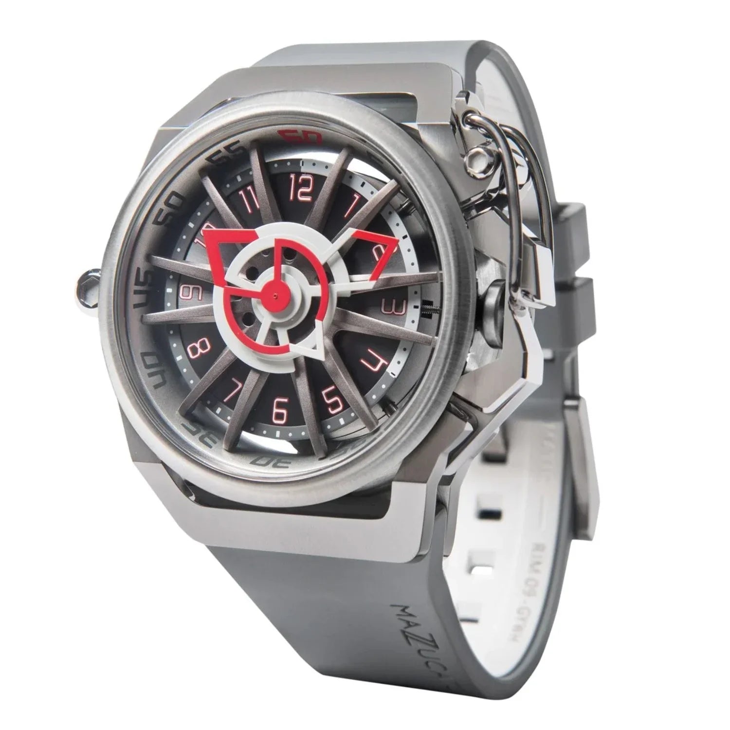 Automatic Watch Rim Men Sport Color - for Mazzucato Adult Chronograph Multi Dial Twin White Reversible