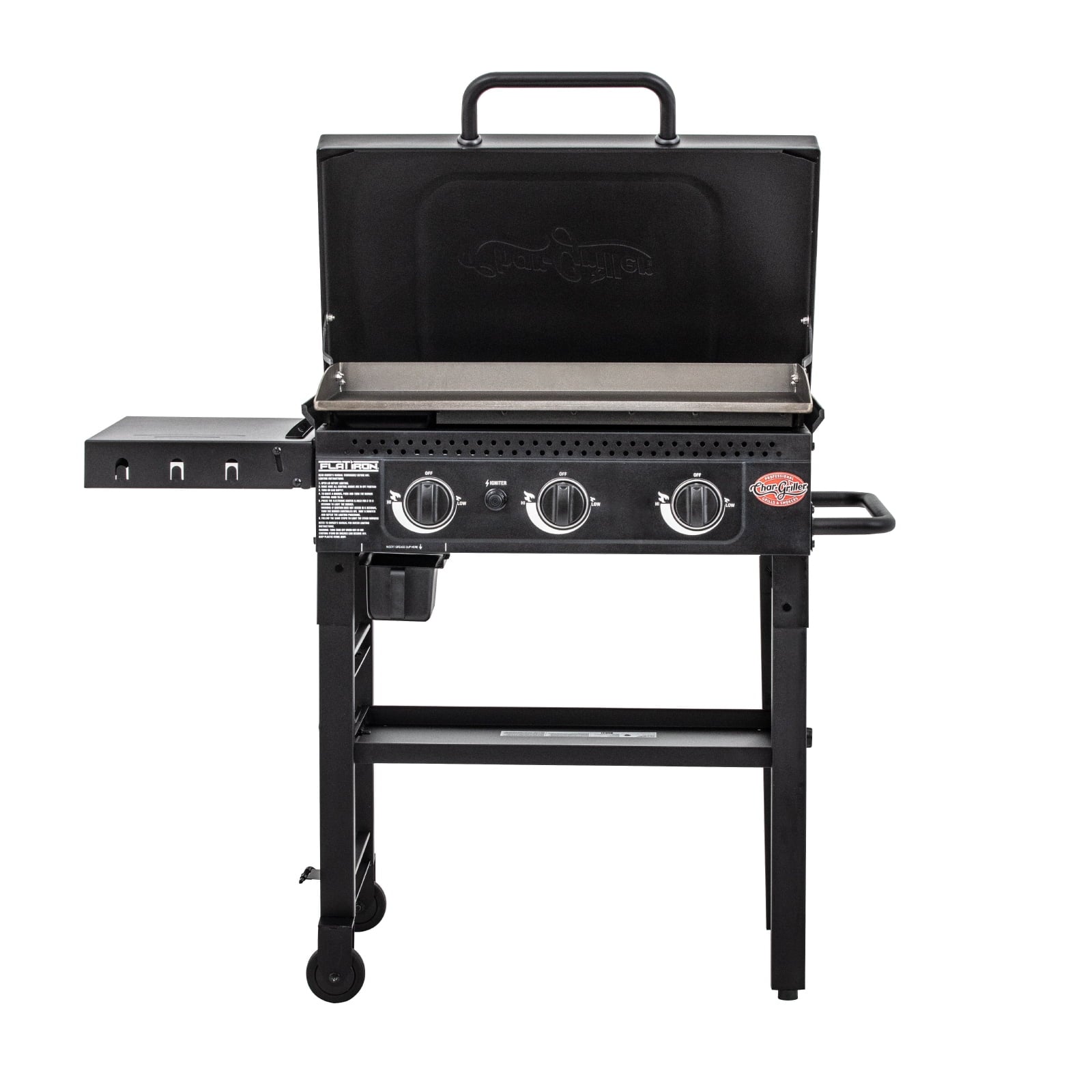 Iron Burner Griddle Char-Griller 3 Flat