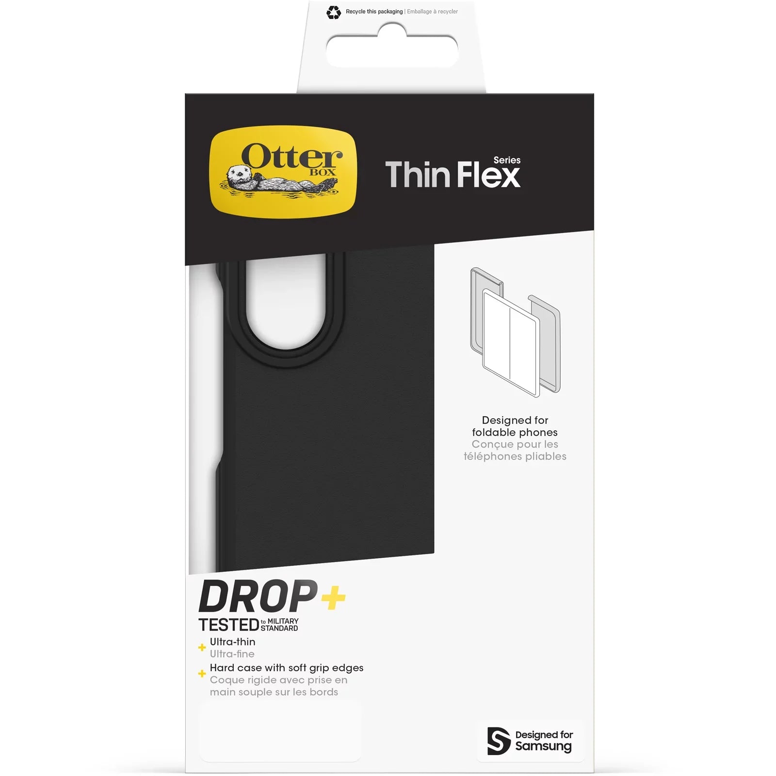 Z Thin Flex - Case Samsung Black OtterBox Galaxy for Fold5 Series