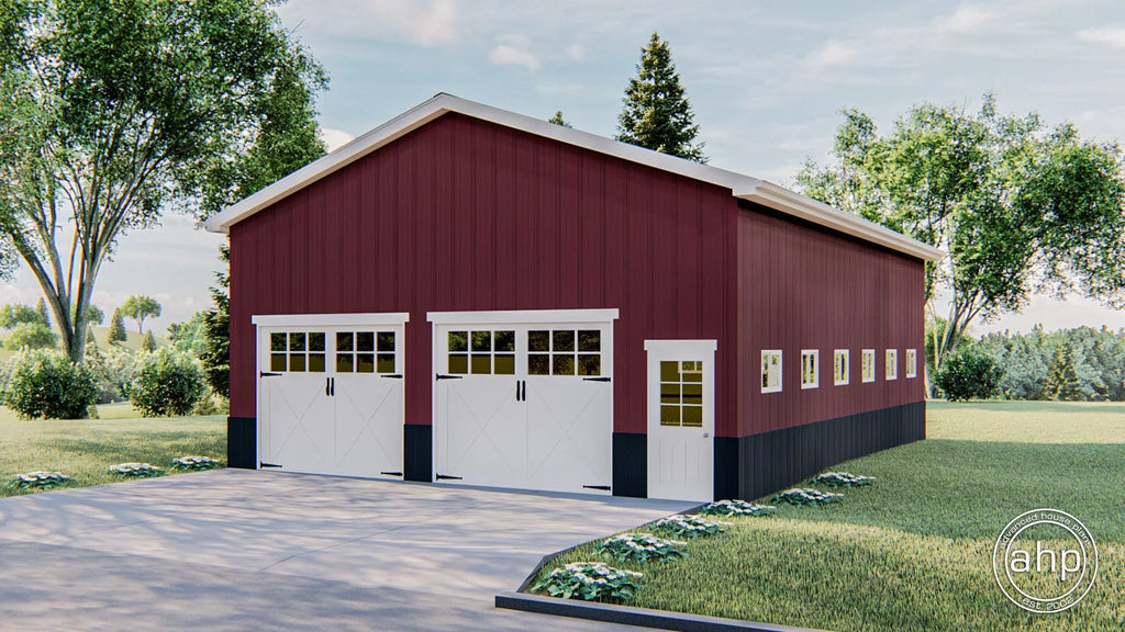 Barn/Post Blueprints Builder House Pole Advanced Plans: Ready | | 29455 Plan Pierce Frame
