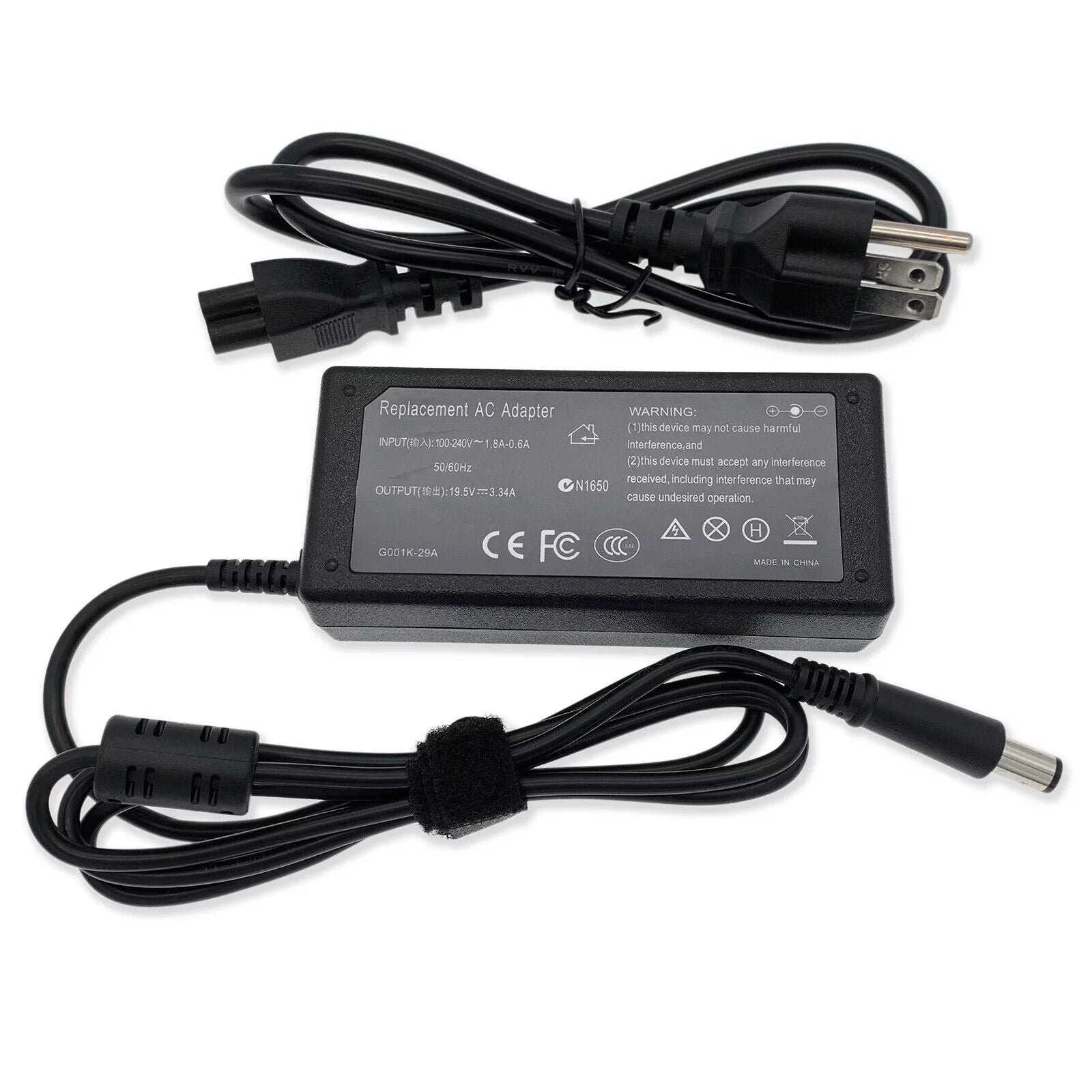 PA-12 Supply 1545 65W Cord Dell Adapter AC For Inspiron 1525 Power 1526 Charger