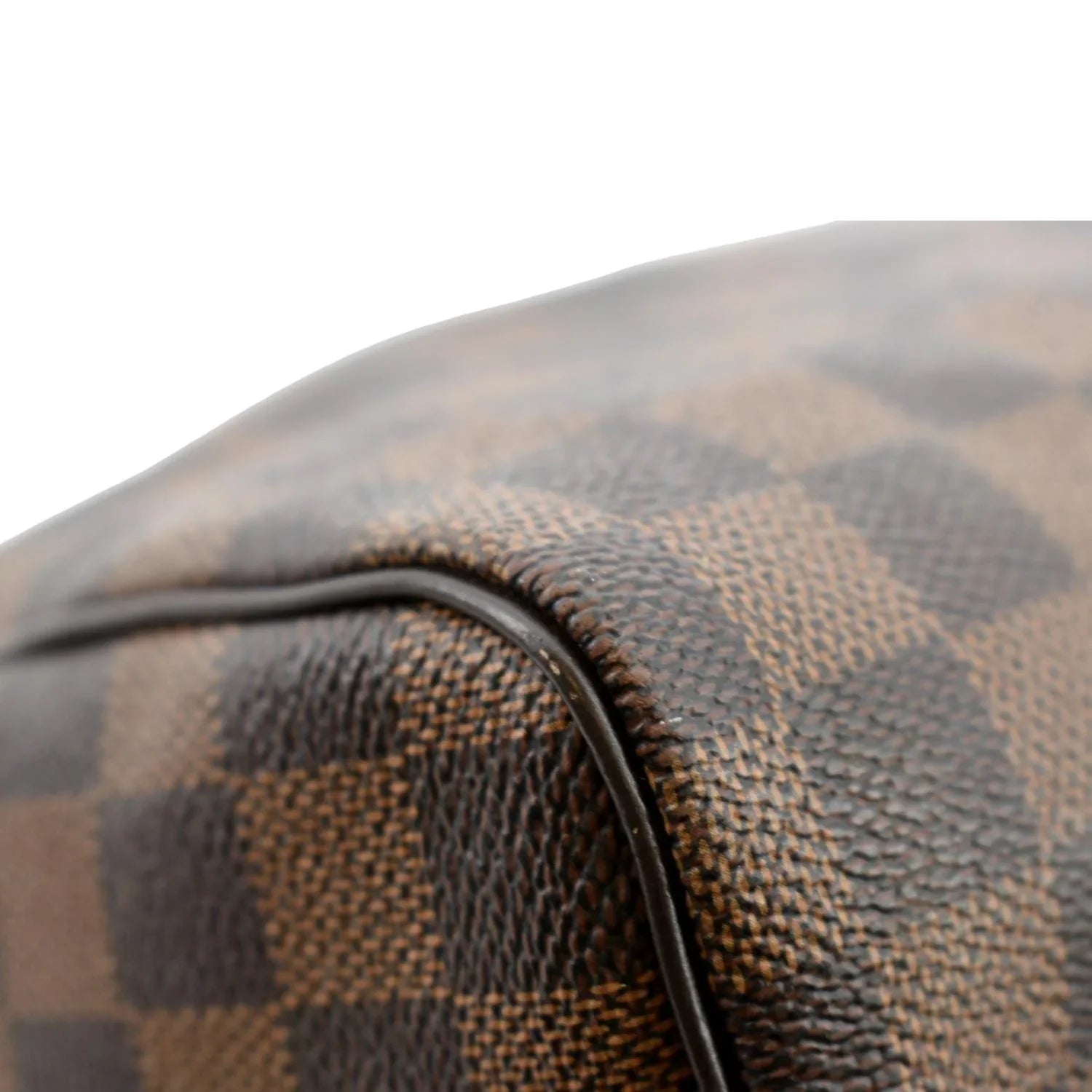 LOUIS VUITTON Damier Pre-owned Brown Ebene Shoulder 30 Speedy Bag Bandouliere