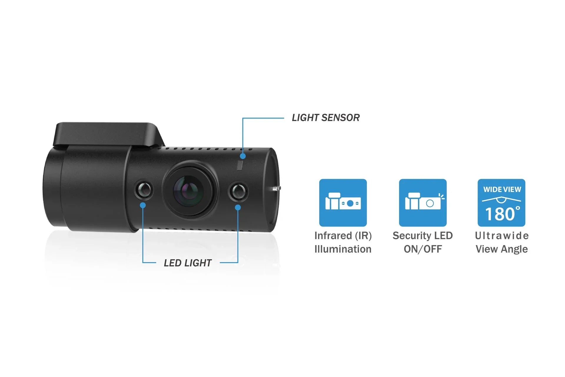 1080p Infrared | & Dash Cloud-Ready DR770X-2CH-IR 60FPS Front Card With + GPS Interior Cam 128GB WiFi BlackVue