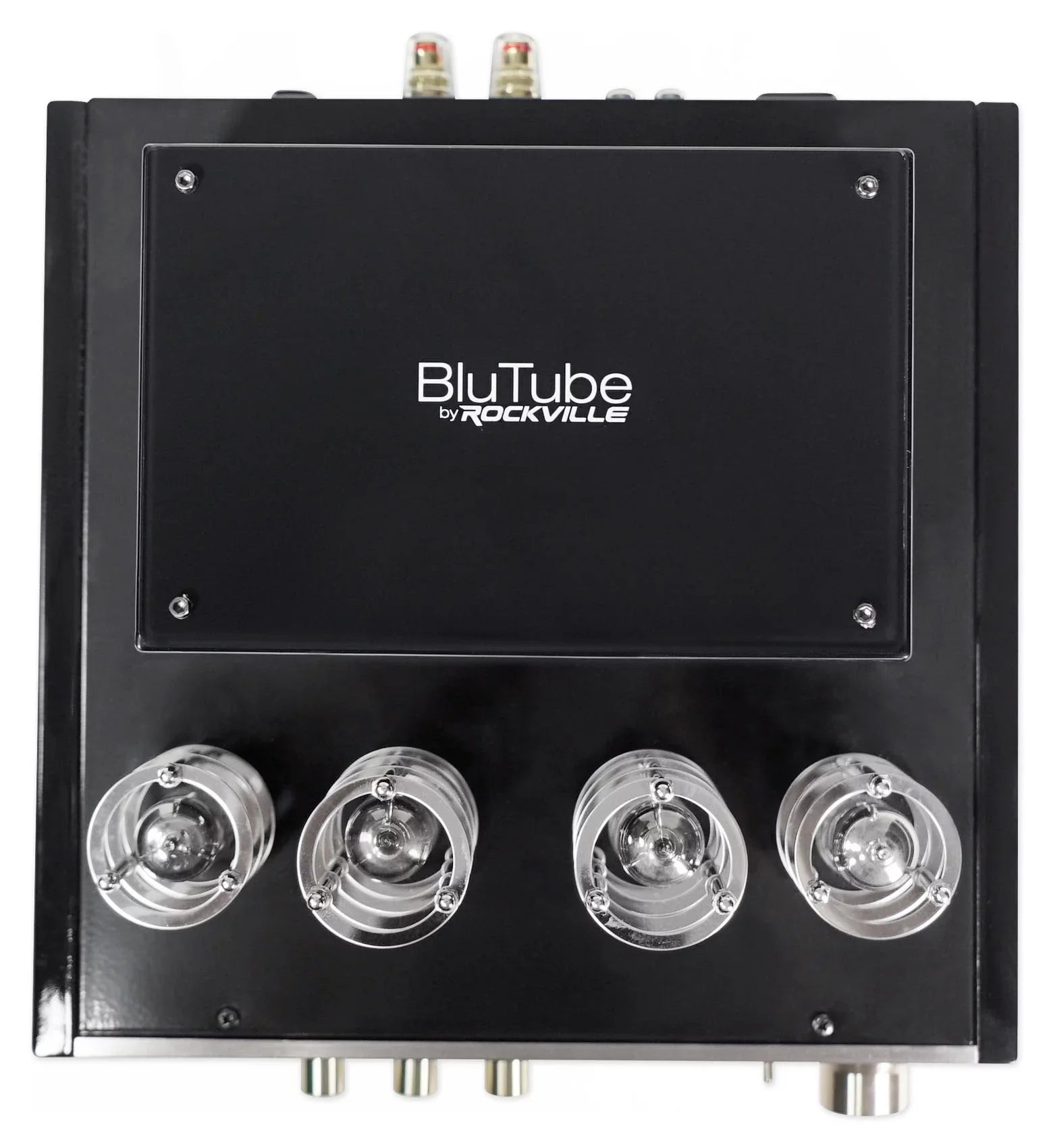 BluTube Theater Ceiling Amplifier/Home Rockville Speakers Receiver+(4) 8" Tube