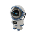 Card TF Smart Clock, Light with Astronaut-Shaped Alarm, Speaker and Bluetooth Sleep Support FM Night Radio,