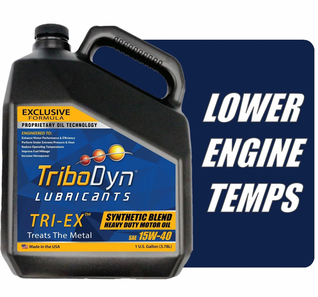 Bottle 15W40 Gallon - Diesel TriboDyn TRI-EX Blend Synthetic Oil