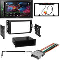 Car for KIT4803 Digital Media Bluetooth/Backup Kit/in-Dash 6.2" Pioneer with Bundle AM/FM Double Receiver Uplander Chevy Stereo 2005-2008 DVD/CD DIN W/ WVGA Camera/Installation Touchscreen