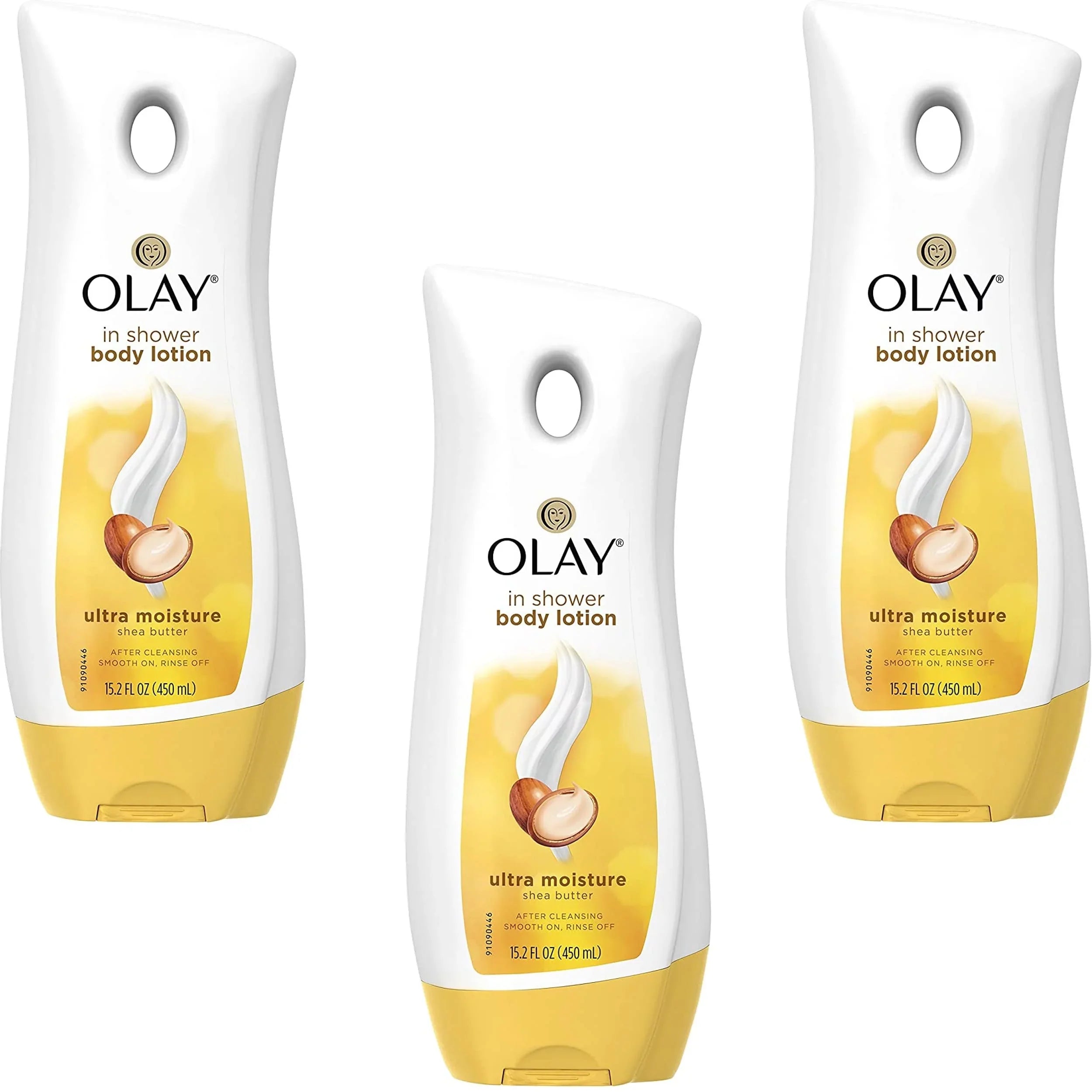 Moisture Ultra (3 Olay 15.2 (449Ml) In-Shower Butter With Ounce Lotion Pack) Shea