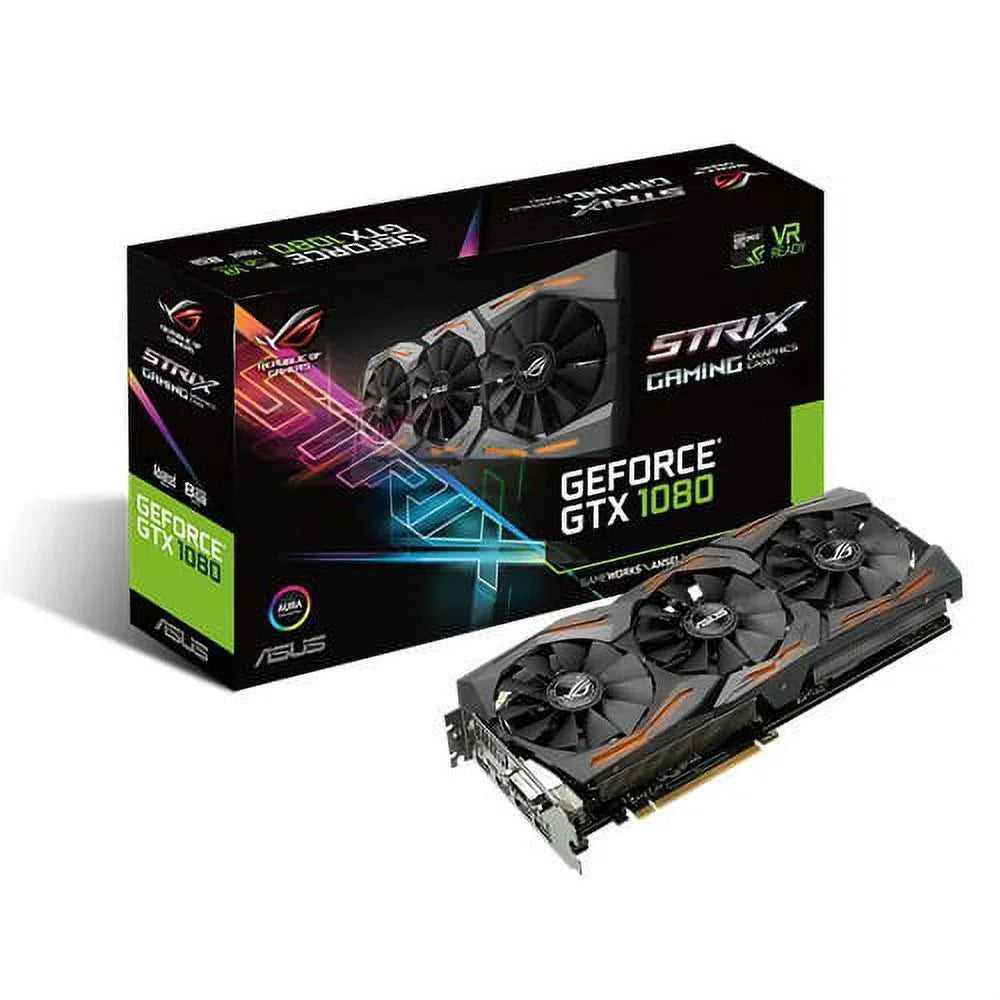'- STRIX-GTX1080-A8G-Gaming Asus Card Graphics Strix-Gtx1080-A8G-Gaming