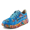 | Step Multi Energetic 42 Spring 10.5-11 Sneakers US EU Fashion Multicolored Blue / CAFFEY Women's Unique Patterns L'Artiste