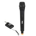 '- with Microphone Transmitter System Receiver Pyle Professional - Audio Mic Pro PDWM91 Handheld VHF Adapter