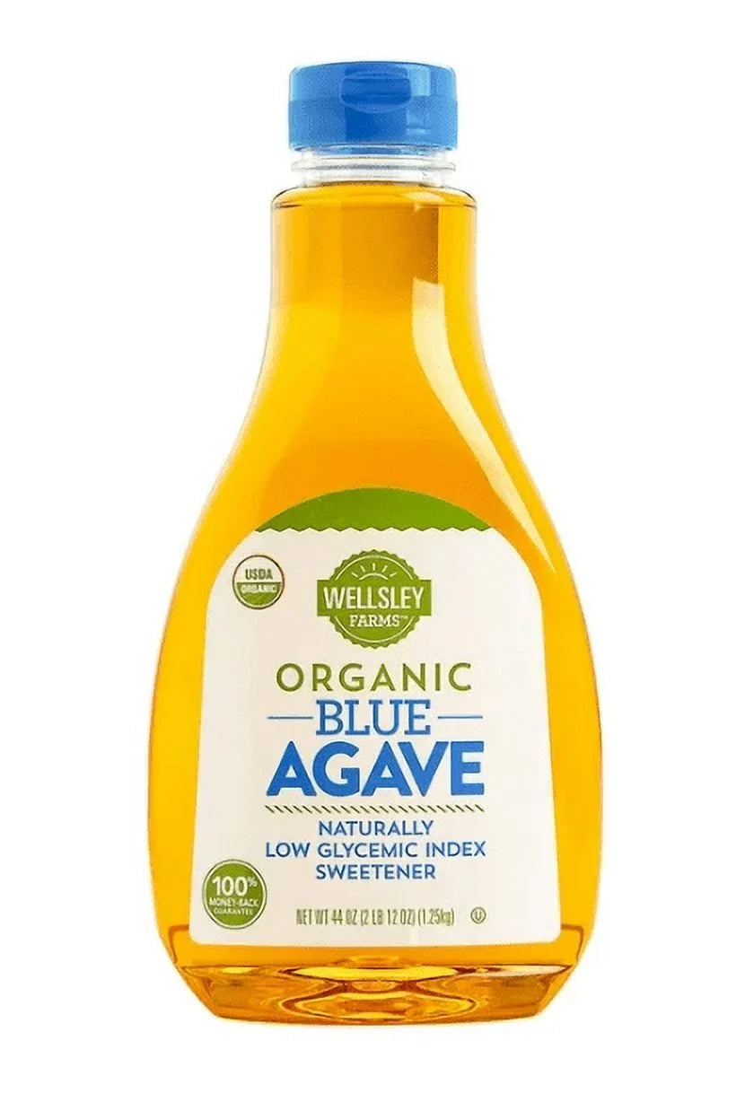 Wellsley 44 Blue Substitutes Agave, Sugar Farms oz.- Organic Liquid