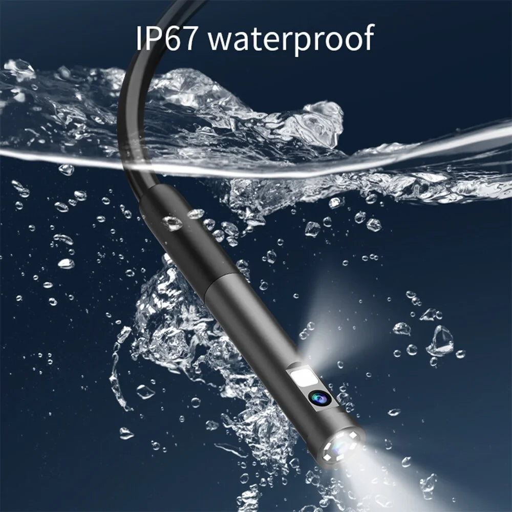 IP67 IOS Borescope LED Inspection 7.9mm Android Waterproof Phone Lights Camera Mobile Built-in for Adjustable Endoscope Type-C