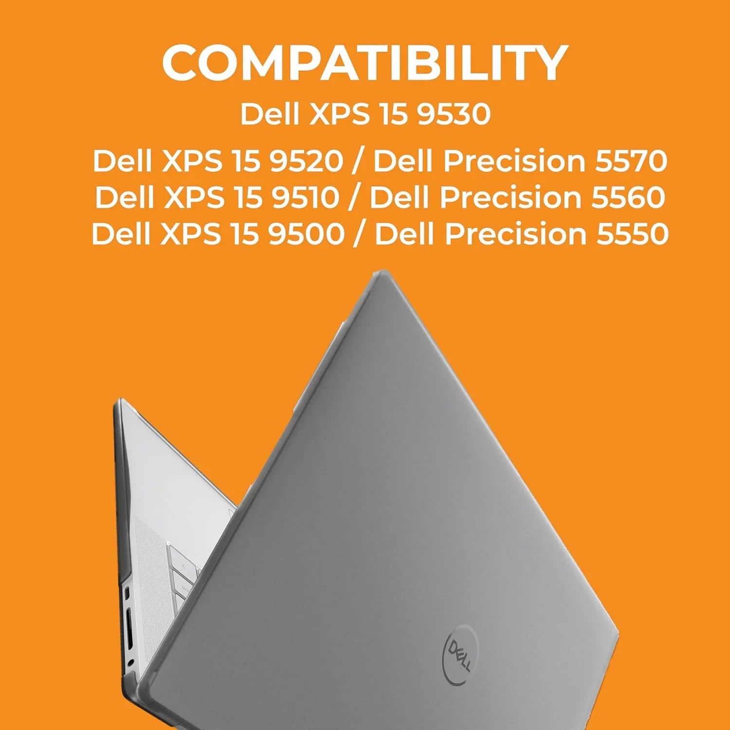 9520 ProTech and Precision Laptop Gumdrop 9510 XPS 9530 5550 Case Dell 5570 9500 5560 - Slim Series Fits Lightweight