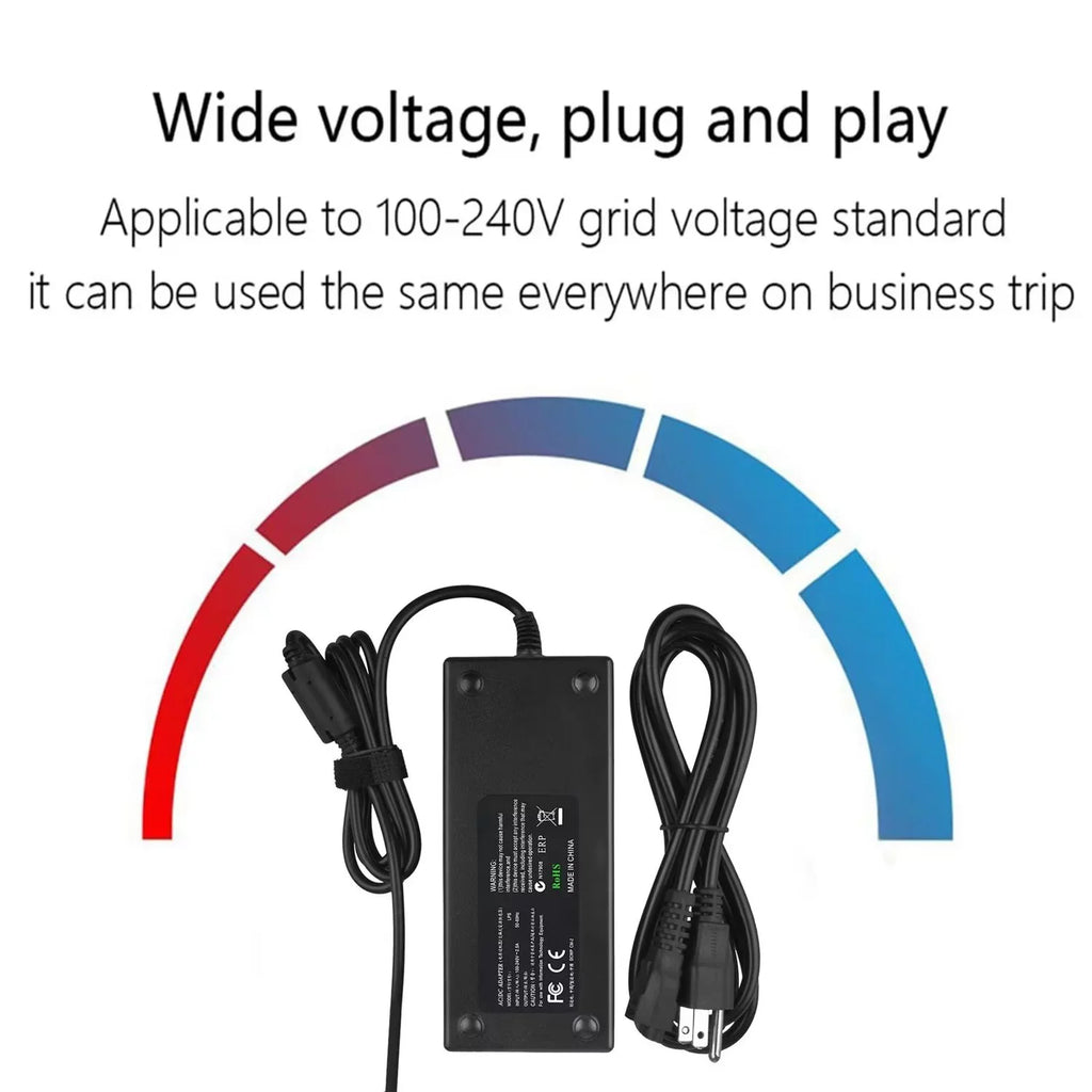 7.7A Zbook 19.5V Power for HP AC Adapter Cord Workstation 15 CJP-Geek 677763-002 Charger