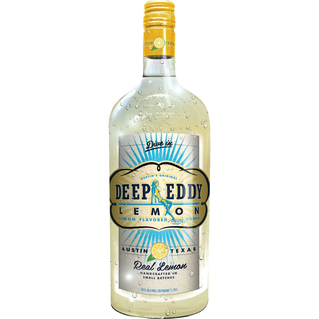 Flavored ABV Lemon Eddy Vodka, L Bottle, 1.75 35% Deep
