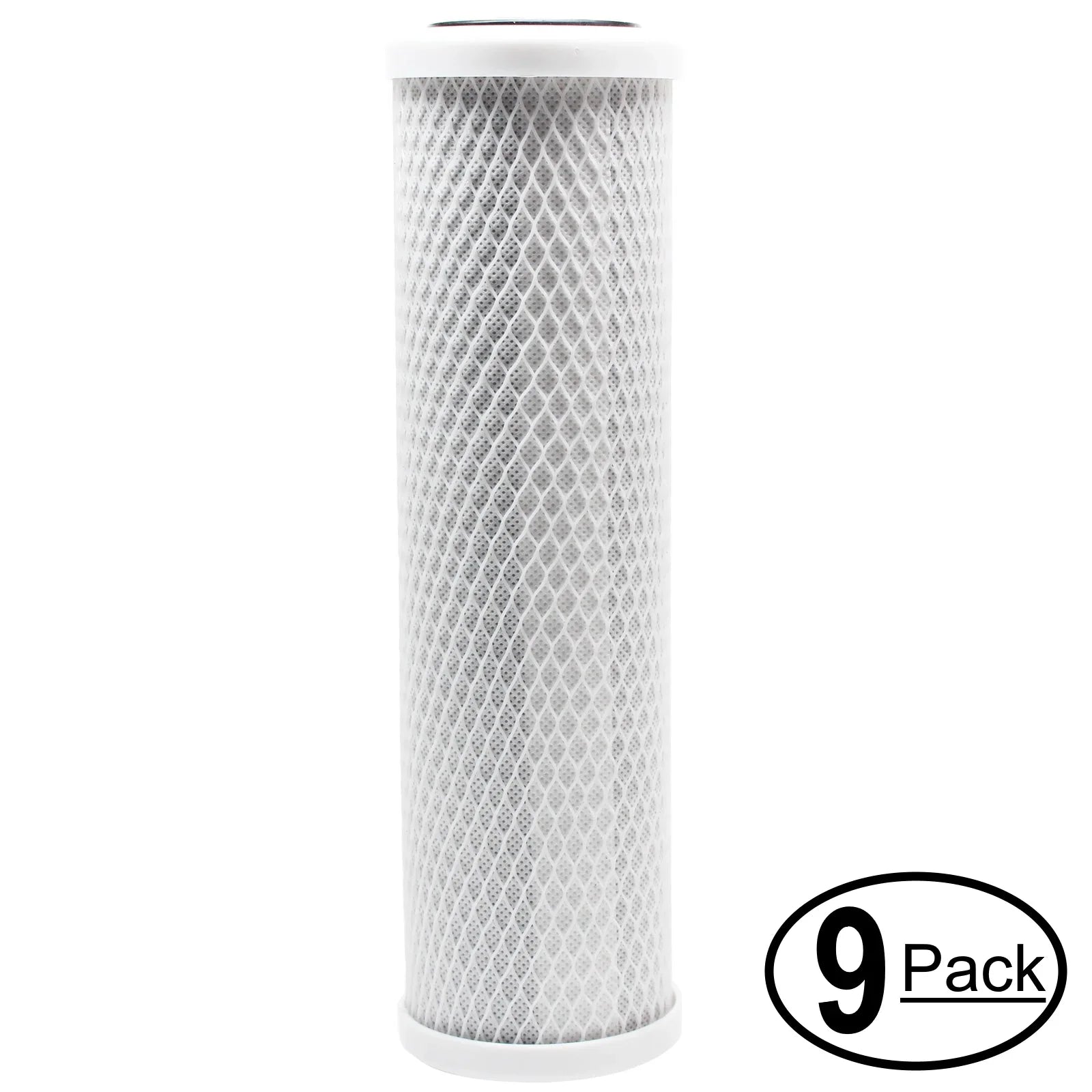 '- inch for 9-Pack Filter AMI Stage 10 Brand AAA-1005NT for AMI Reverse Universal Series AAA Pure Replacement Filter System Home 5 Osmosis Activated Carbon Block - Denali