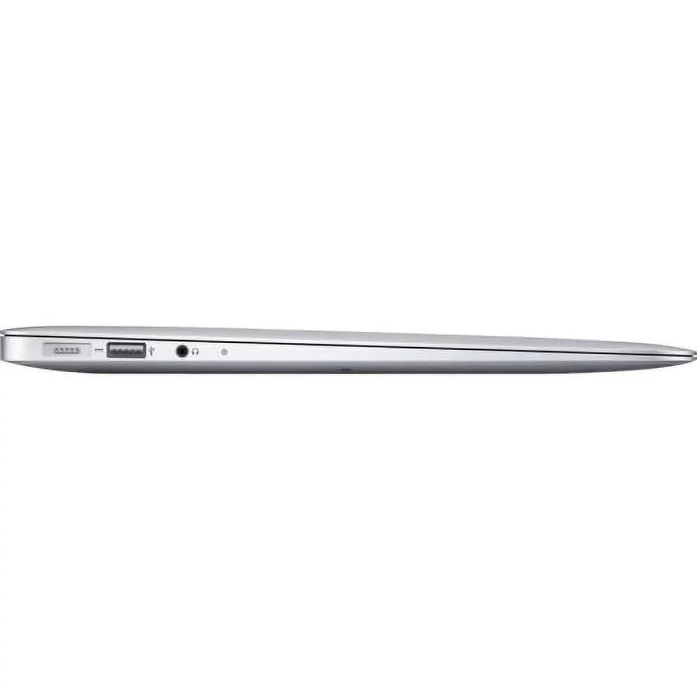 MJVG2LL/A) Sleeve Kit (Early Apple (Refurbished) 13-inch Starter Silver Air Cleaning 256GB + 1.6GHz, (i5 SSD) MacBook with 2015, Bundle + Zipper Laptop Kit Black -