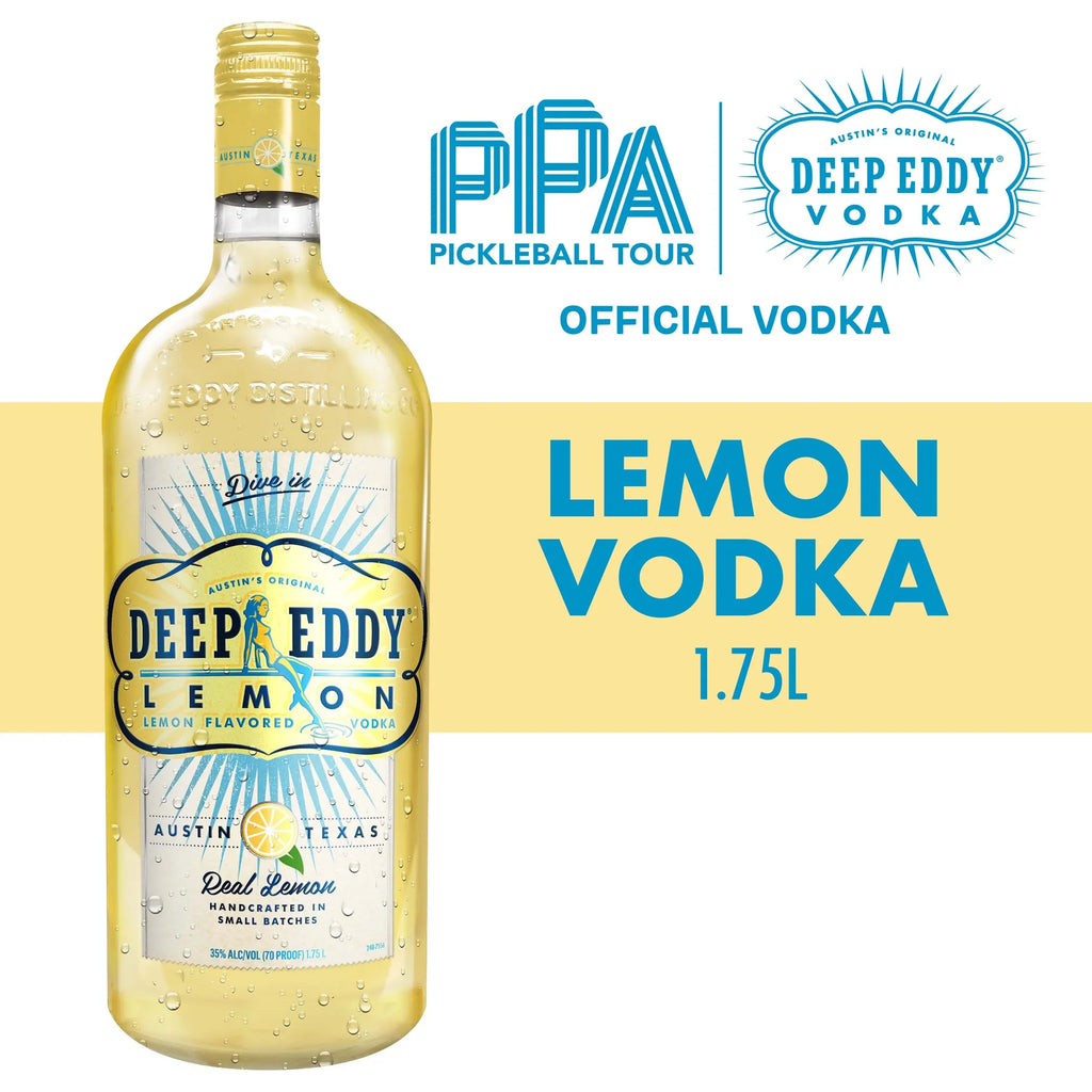Flavored ABV Lemon Eddy Vodka, L Bottle, 1.75 35% Deep