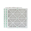 by Pack 20x20x2 Air 1-3/4 Pleated 2" Inch Filters Actual 19-1/2 MERV 19-1/2 x 13 of Glasfloss. x Size: 3
