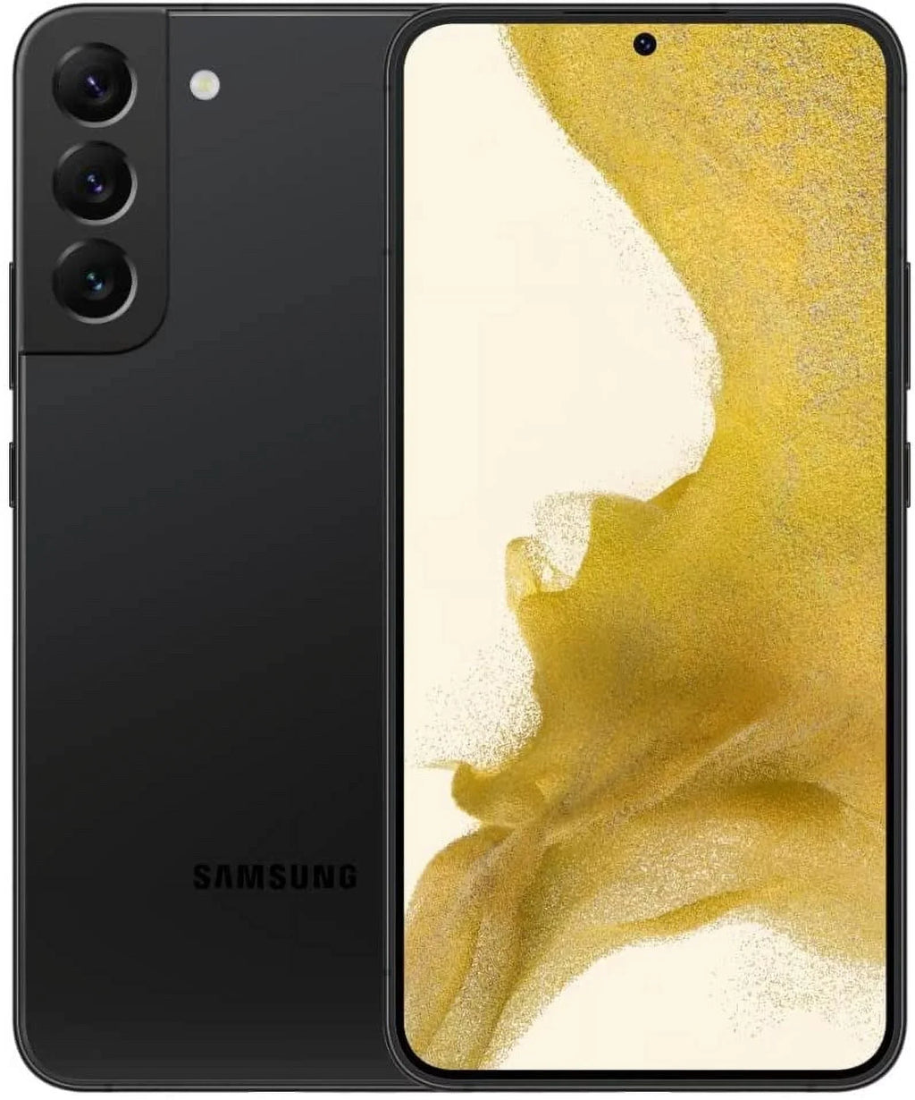 (Phantom 128GB S22 Black) Samsung Unlocked Factory Cellphone 5G Galaxy