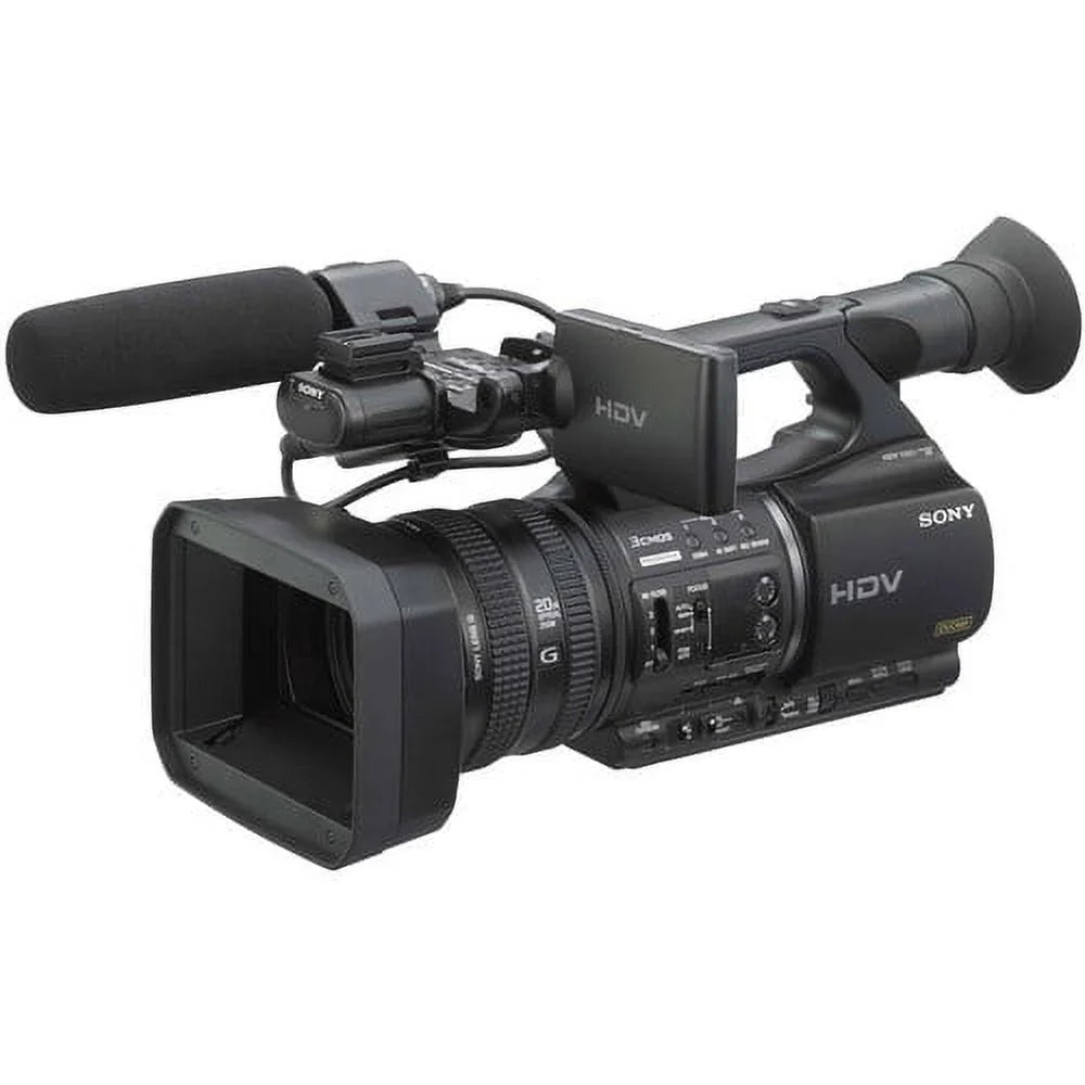 LCD Sony Camcorder, 3.2" CMOS Digital 1/3" Screen, HVRZ5U