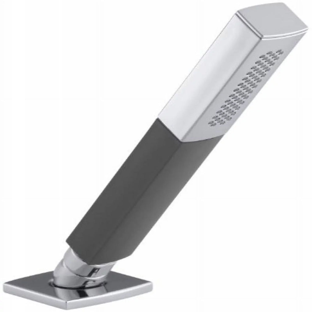 Chrome Grey Kohler Handshower, Shift Polished K-14788-GR-CP Square Handle,