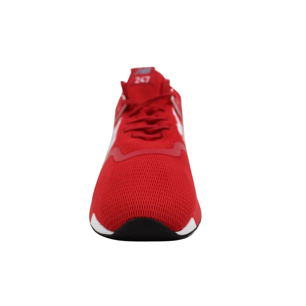 M11/W12.5, Red/White Sneakers, Balance New V1 247 Decon Mens