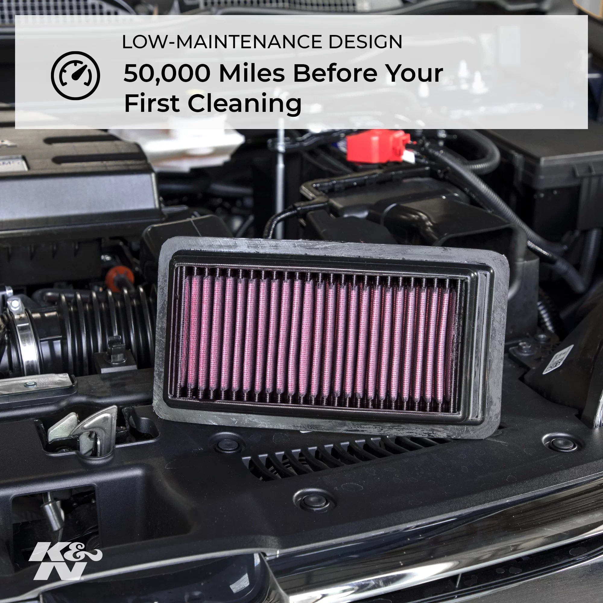 Washable, INFINITI Performance, Filter: 2019 Replacement 33-5091 High Premium, K&N Filter: QX50, Air Engine