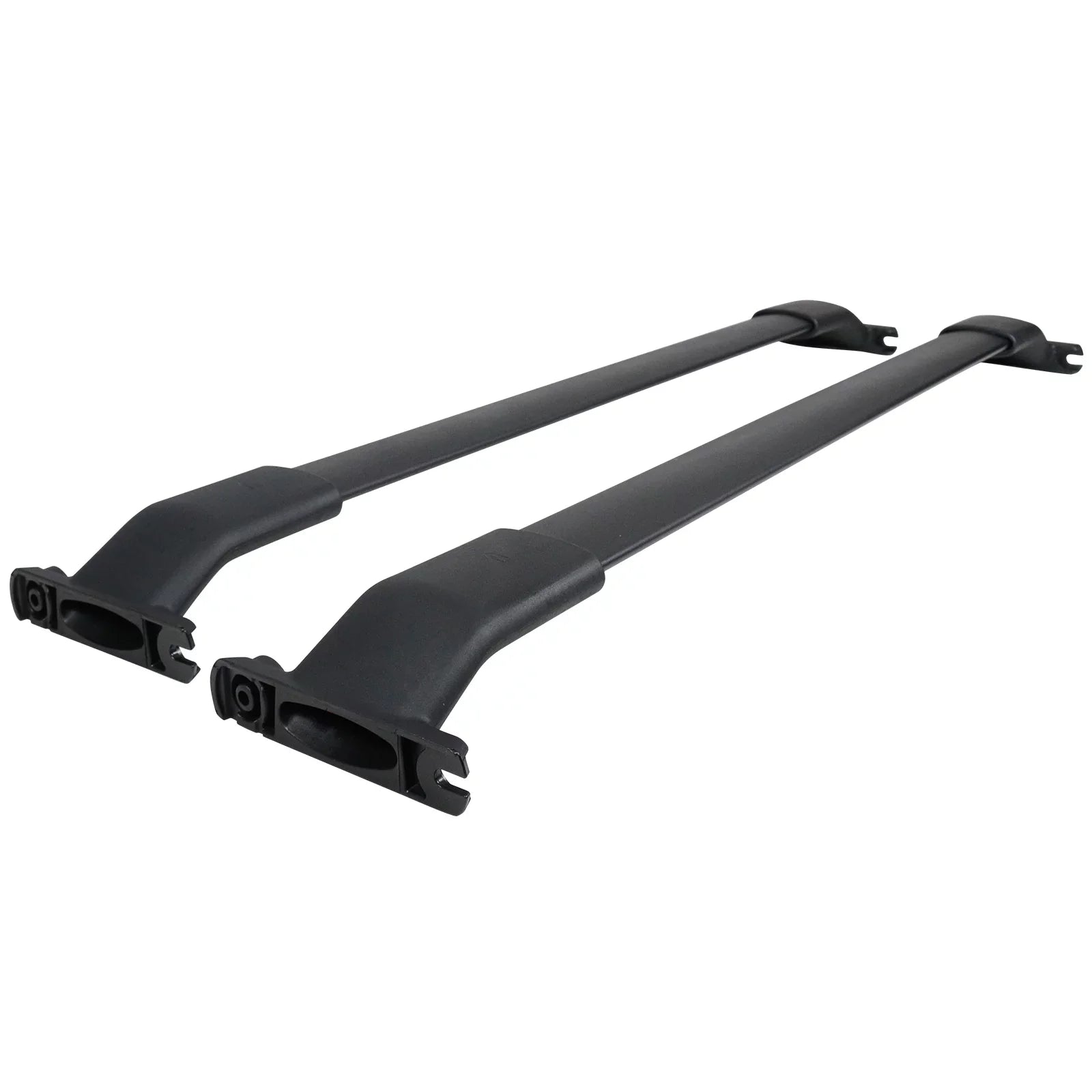 Motorsports Cross CX5 Mazda CX-5 with Ikon Rack OE Compatible Black Aluminum Style Bar Roof 13-16
