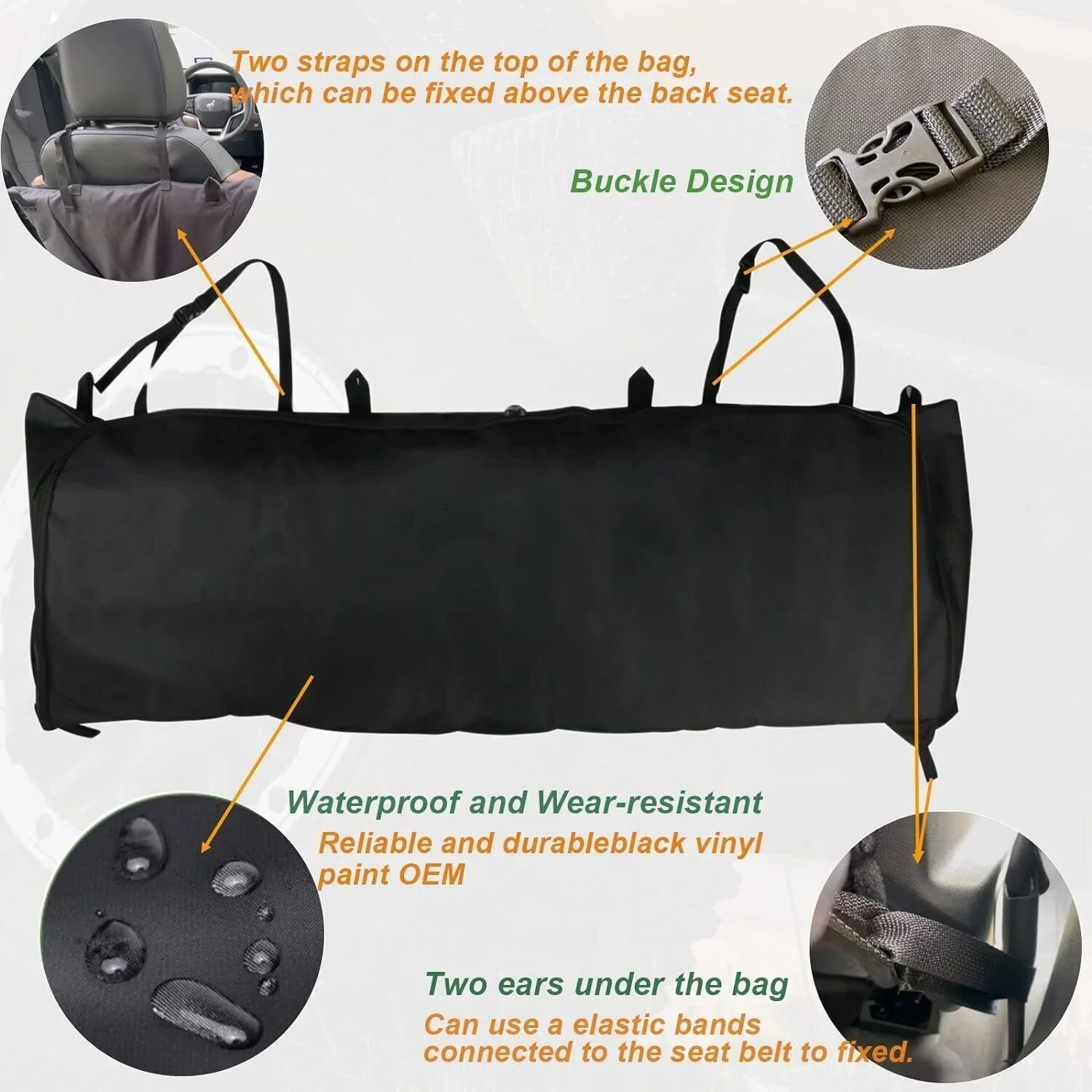 for Soft 2023 2021 Storage Ford Bag Bronco Organizer Door 4 Top Window 600D 2022