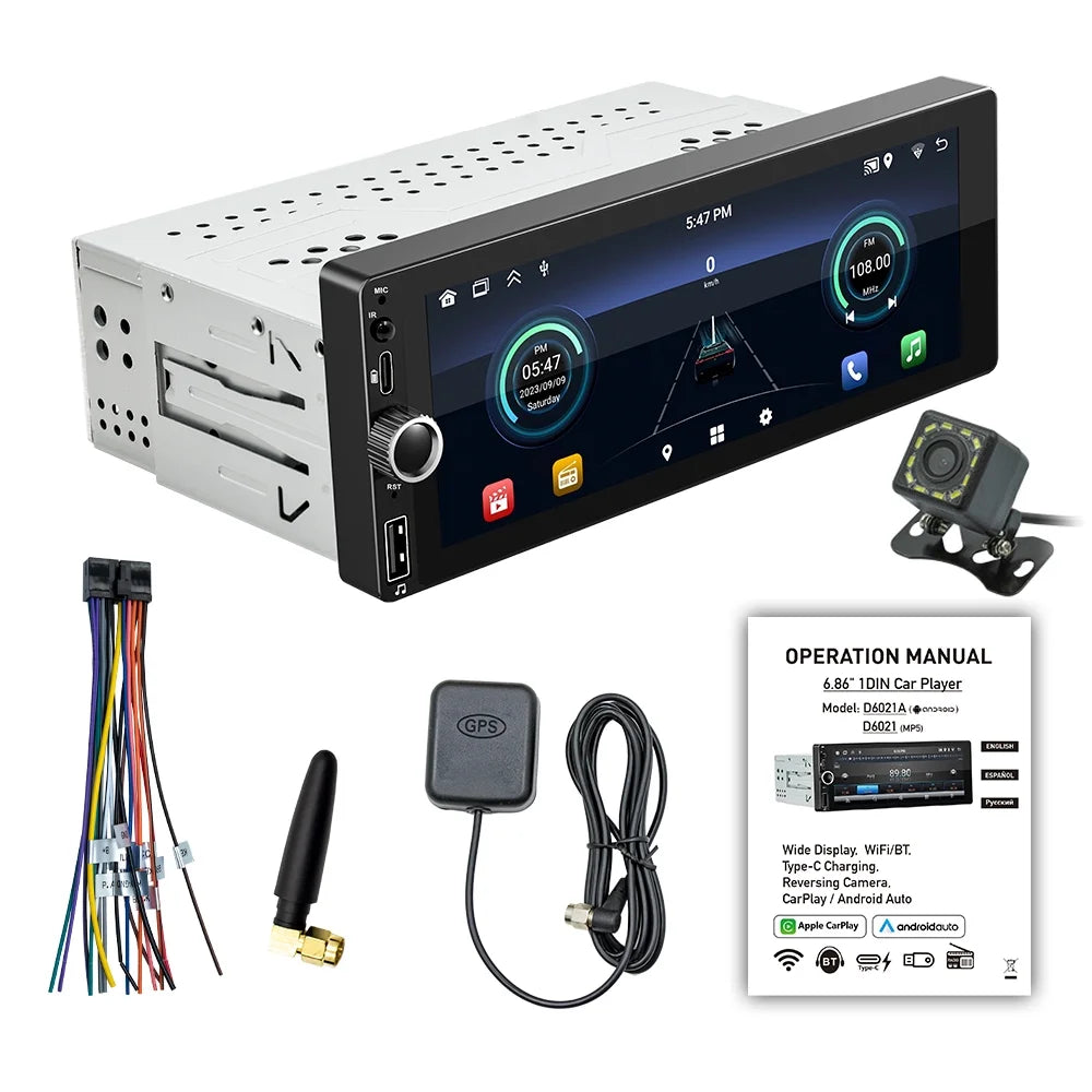 Radio Mirror Auto Link navigator,13 GPS Auto Android Inch Rear 6.86 Car Wifi/bt Camera Wifi/bt Android Car Mirror Radio Car 13 Wifi/bt Support Android Buzhi Auto GoolRC Stereo Stereo 6.86 13 Inch Car