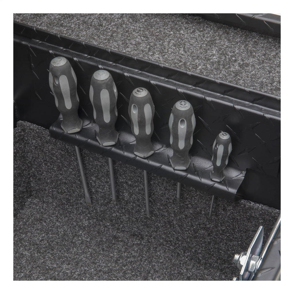 LOW 72IN RAIL TOOLBOX Services LOCK MATTE BLACK SL-72-LP-MB-R Welding UWSSL-72-LP-MB-R SECURE WITH UWS/United PRO