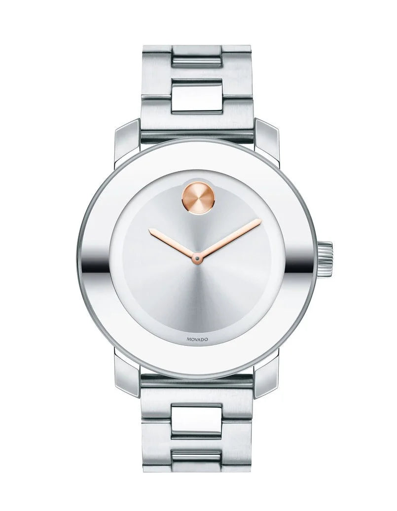 3600084 Stainless Medium Bold Watch Steel