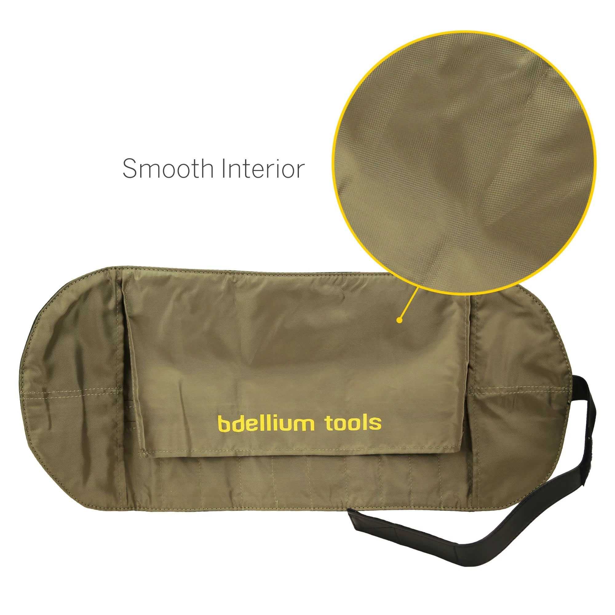 Brush Series with Makeup Roll-Up 10pc. Bdellium Essential Pouch Key Professional Maestro The Tools Set