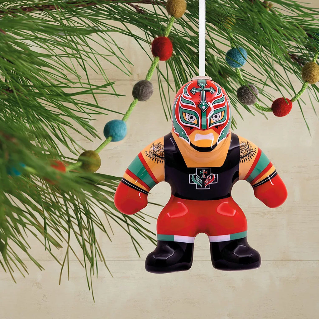 Ornaments and (WWE Cena Mysterio Decoupage), of Rey 2 John Set Hallmark