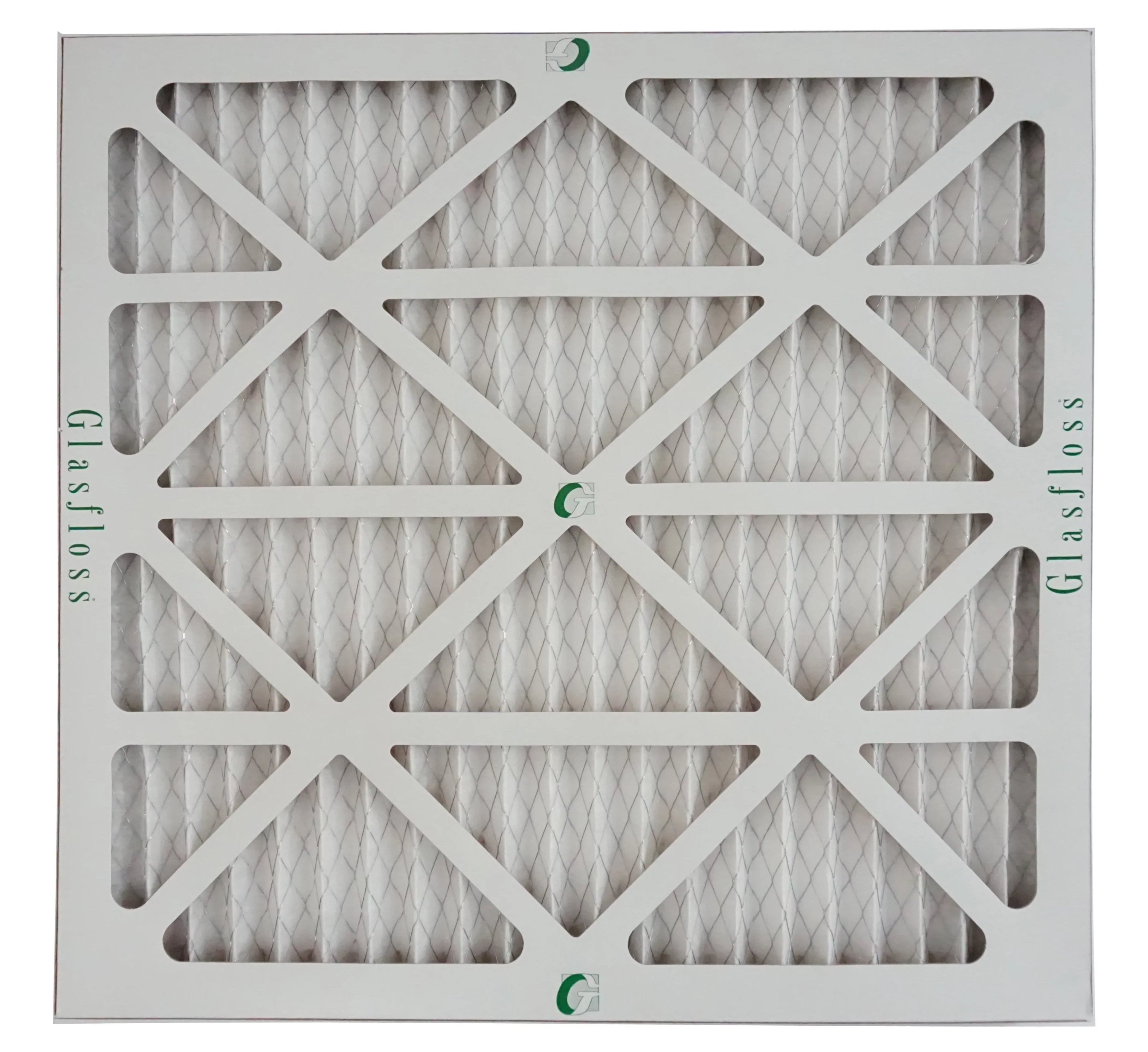 Filter Office of - Pleated - or (Pack MERV 2" Air AC The - or In - Air 10 18x18x2 Filter Air Furnace Glasfloss 12) - Filter - HVAC Home Made USA.
